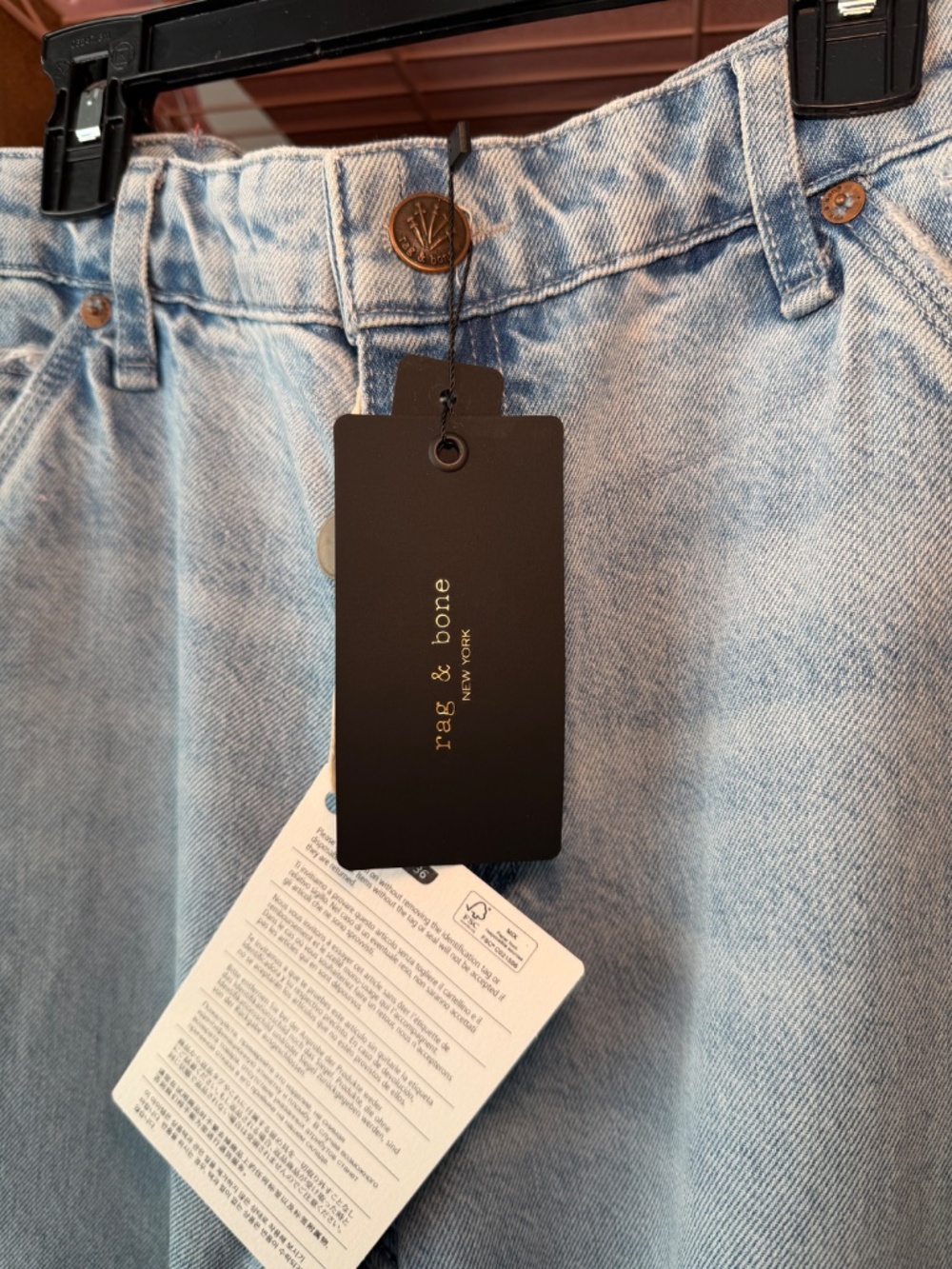 NWT Rag & Bone Kona Sid Carpenter Jeans - Picture 4 of 7